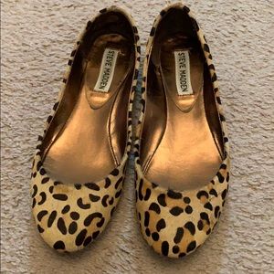 Steve Madden Leopard Ballet Flats